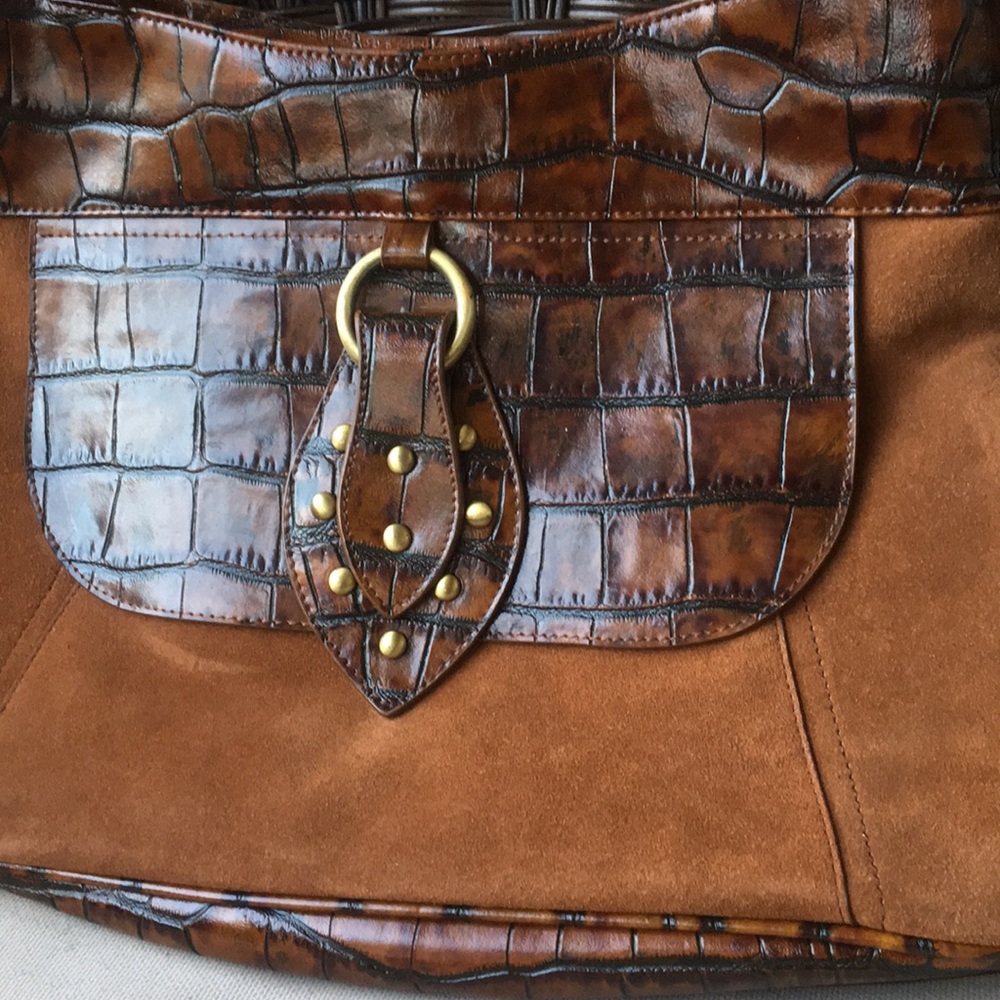 Charlie Lapson Brown Handbag - Picture 2 of 8